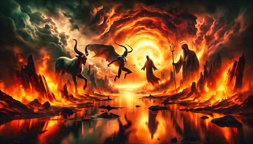 lake of fire,conflagration,the conflagration,door to hell,fire background,pillar of fire,burning earth,purgatory,walpurgis night,buddhist hell,burning torch,dancing flames,dragon fire,fire planet,ring