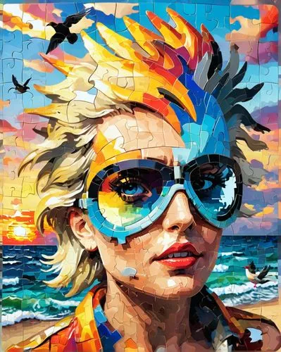 cool pop art,popart,pop art style,girl-in-pop-art,modern pop art,pop art colors,pop art girl,pop art woman,effect pop art,marilyn,color glasses,blonde woman,pop art,pop art people,beach background,sunglasses,painting technique,pop art effect,pop art background,sun glasses,Conceptual Art,Oil color,Oil Color 21