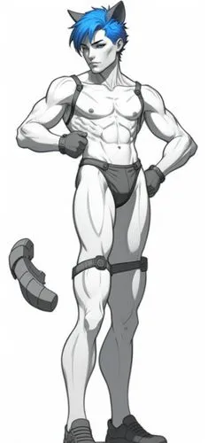 sportacus,fundoshi,bulky,png transparent,pec,musclebound