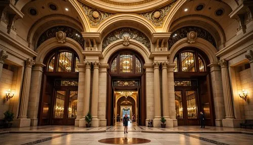 emirates palace hotel,hall of nations,statehouse,the cairo,grandeur,archly,capitols,crown palace,king abdullah i mosque,corridors,habtoor,marble palace,capitol building,hallway,capitol buildings,capitol,saint george's hall,galleria,neoclassicism,louvre