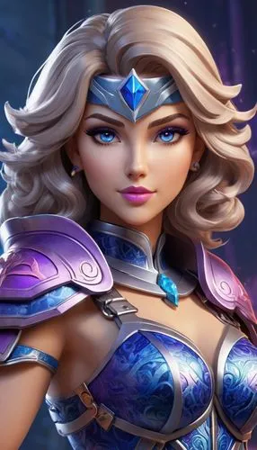 jaina,lilandra,amihan,etheria,rafaela,blue enchantress,Unique,3D,3D Character