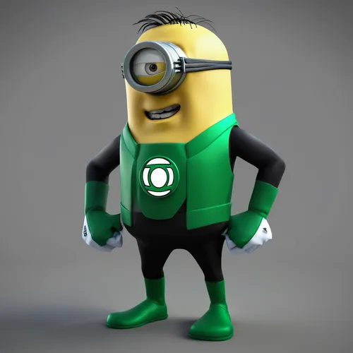 minion tim,minion hulk,dancing dave minion,mini e,minion,3d man,green lantern,3d model,aa,aaa,patrol,mini,cinema 4d,3d rendered,peter,mascot,3d figure,electro,zucchini,anthropomorphized