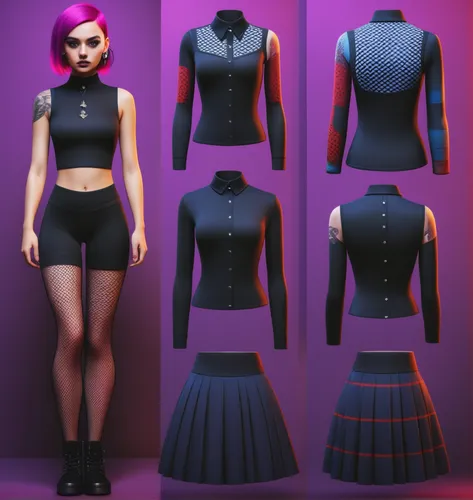 gothic fashion,bolero jacket,gothic dress,women's clothing,gothic style,vintage clothing,cocktail dress,geometric style,retro styled,punk design,overskirt,vintage fashion,ladies clothes,goth like,vampira,school skirt,dress walk black,clothing,school uniform,goth subculture,Conceptual Art,Sci-Fi,Sci-Fi 11