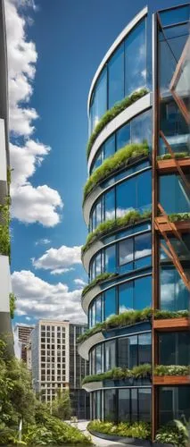 futuristic architecture,terraformed,arcology,glass facade,residential tower,sky apartment,penthouses,escala,inmobiliaria,solar cell base,seasteading,futuristic landscape,greentech,ecotopia,planta,modern architecture,ecotech,glass building,ecological sustainable development,urban development,Art,Classical Oil Painting,Classical Oil Painting 29