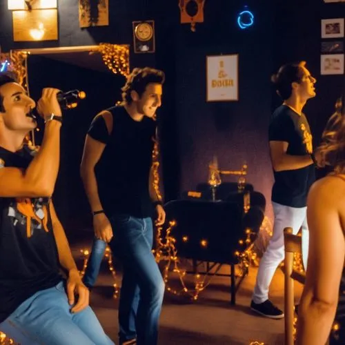 friends rocking at party
,sertanejo,videoclip,macarena,mastana,tamasha,pagode,kizomba,balada,bachata,arrabal,playback,video clip,perina,dadlani,dance club,live performance,parikrama,erreway,videoclips