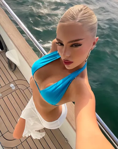 on a yacht,yachting,yacht,girl on the boat,yachtswoman,yachts,boat operator,azzurra,khorkina,zlata,boat ride,bimini,boating,lana,silja,boat trip,boat,desislava,yacht exterior,esti