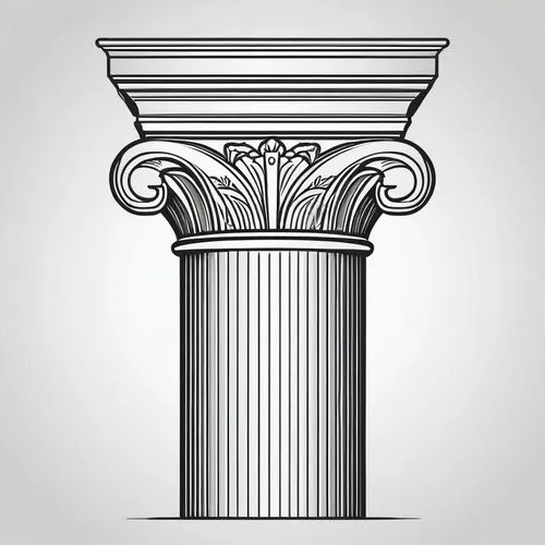 doric columns,corinthian order,columns,pillar,baluster,column,pillars,pedestal,entablature,roman columns,morris column,loading column,stone pedestal,design of the rims,font,decorative element,urn,three pillars,cylinder,lectern,Illustration,Black and White,Black and White 04