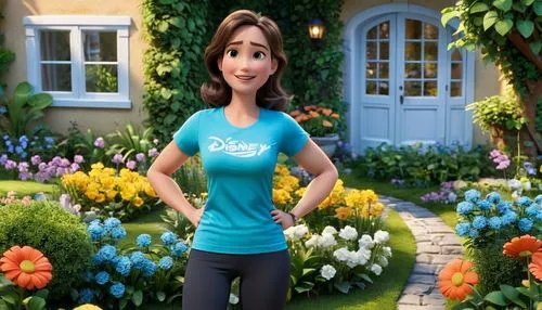 girl in flowers,girl in the garden,flower background,cartoon flowers,beautiful girl with flowers,3d background,cartoon flower,innoventions,female runner,agnes,girl in t-shirt,princess sofia,plantsman,daisylike,spring background,cute cartoon image,renderman,cute cartoon character,3d rendered,springtime background,Unique,3D,3D Character