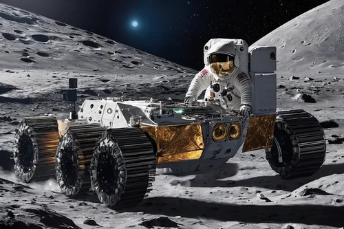 moon rover,moon vehicle,moon base alpha-1,moon car,apollo 15,lunar prospector,robot in space,lunar landscape,lunar surface,apollo 11,moon valley,moon landing,astropeiler,apollo program,moon surface,background image,moon seeing ice,tranquility base,sidonia,astronira,Conceptual Art,Daily,Daily 03