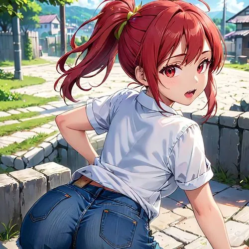 noshiro,gou,ririko,riko,mitsuru,akano,matsuoka,hasumi,jean shorts,momoi,tokiko,rin,shoujun,seira,himeko,takagaki,tokimeki,isara,idolmaster,hiratsuka,Anime,Anime,Traditional