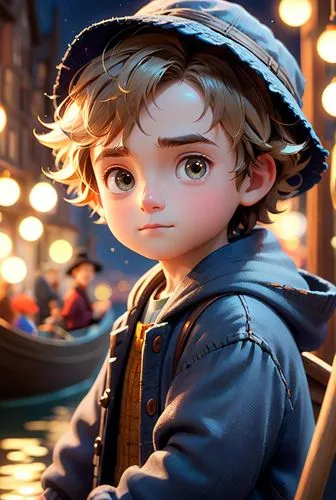 gavroche,adrien,tadashi,theodore,lovett,newsboy,Anime,Anime,Cartoon