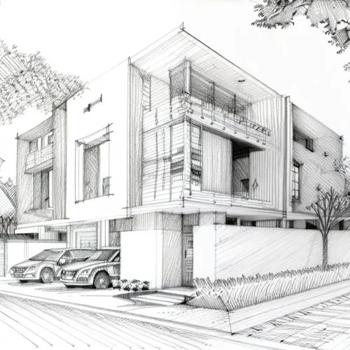 house drawing,residential house,modern house,build by mirza golam pir,two story house,architect plan,modern architecture,cubic house,residential,kirrarchitecture,house shape,archidaily,japanese architecture,eco-construction,arq,core renovation,residence,3d rendering,cube house,house,Design Sketch,Design Sketch,Pencil Line Art