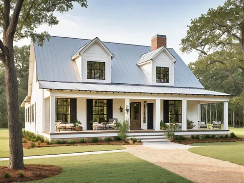 Modern farmhouse designs house plans southern living for Large farmhouse house plans,country house,country estate,plantation shutters,white picket fence,country cottage,exterior decoration,southern be