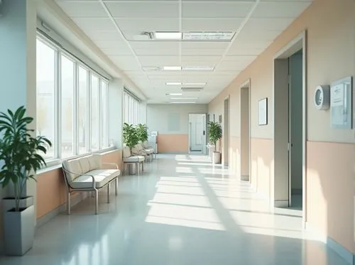 hospital ward,ambulatory,daylighting,hospitalier,hospital,hallway space,spital,hospitalisations,hospitals,healthcare medicine,doctor's room,cleanrooms,hospitalizing,hospitalizations,krankenhaus,medical center,treatment room,holy spirit hospital,healthsouth,ospedale,Photography,General,Realistic