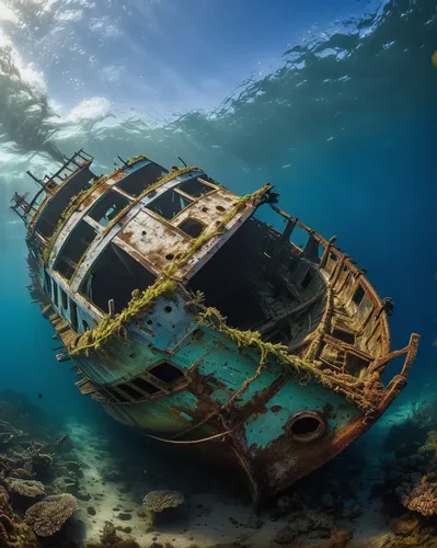 sunken boat,sunken ship,shipwreck,ship wreck,the wreck of the ship,abandoned boat,boat wreck,shipwreck beach,the wreck,ocean underwater,rotten boat,submersible,wreck,sinking,life raft,rescue and salvage ship,submerged,sunken,sunken church,the bottom of the sea,Photography,General,Natural