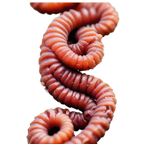 Worms in human feces, close-up, detailed texture, brownish-red color, slimy surface, curled bodies, tiny eyes, microscopic details, shallow depth of field, warm lighting, macro photography composition