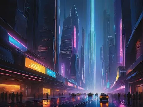 cybercity,cyberpunk,cybertown,futuristic landscape,cyberscene,cityscape,bladerunner,metropolis,futuristic,cyberworld,cyberport,polara,cyberia,dystopian,hypermodern,fantasy city,colorful city,guangzhou,synth,cityzen,Conceptual Art,Sci-Fi,Sci-Fi 15