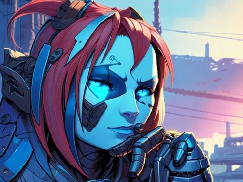 gaige,celldweller,liara,calibrations,hisako,borderlands,Illustration,Vector,Vector 10