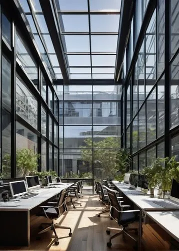 bureaux,modern office,offices,daylighting,atriums,gensler,business centre,headquarter,bobst,headquaters,headoffice,wintergarden,associati,oficinas,company headquarters,glass roof,forest workplace,architekten,assay office,deloitte,Photography,Black and white photography,Black and White Photography 10