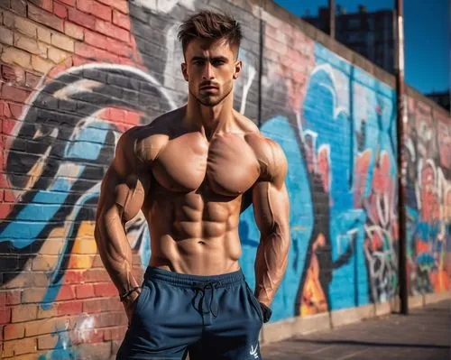 austin stirling,danila bagrov,male model,austin morris,fitness model,body building,ryan navion,shredded,bodybuilding,itamar kazir,ripped,fitness professional,fitness coach,athletic body,james handley,alex andersee,red brick wall,abdominals,bodybuilding supplement,bodybuilder,Art,Classical Oil Painting,Classical Oil Painting 09