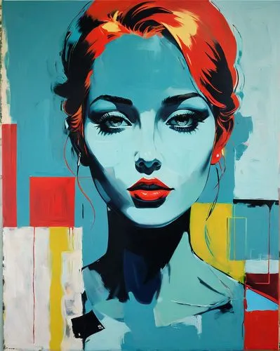 nielly,cool pop art,vanderhorst,pop art style,rone,popart,Conceptual Art,Oil color,Oil Color 02