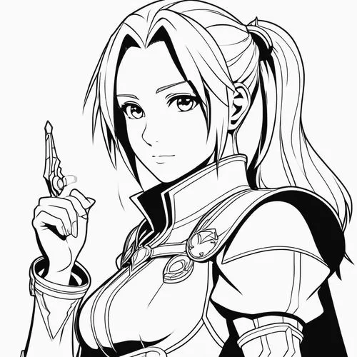 seigen,zeta,filleigh,beatrix,shanna,sophitia,Illustration,Black and White,Black and White 04