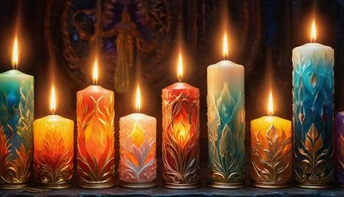 shabbat candles,advent candles,votive candles,votives,christmas candles,advent candle,candles,lighted candle,candlelights,candleholders,candlemas,candelight,burning candles,tealights,votive candle,candlestick for three candles,havdalah,candlelight,candelabras,menorahs,Conceptual Art,Fantasy,Fantasy 05