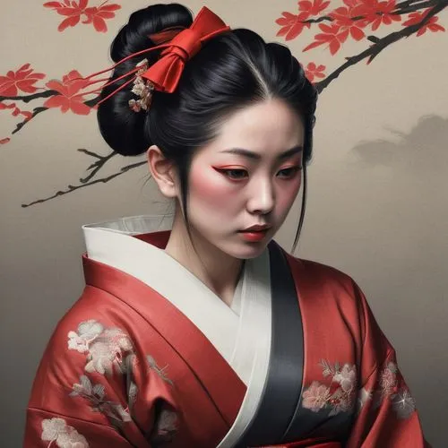 geiko,maiko,geisha girl,geisha,japanese woman,uemura,Conceptual Art,Fantasy,Fantasy 01