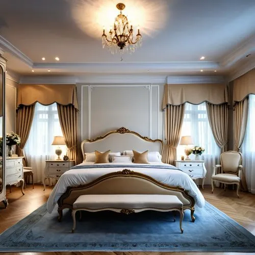 ornate room,chambre,great room,interior decoration,bedchamber,luxury home interior,bridal suite,guest room,sleeping room,interior decor,bedrooms,danish room,luxury hotel,luxurious,interior design,poshest,headboards,decoratifs,bedroomed,bedroom,Photography,General,Realistic