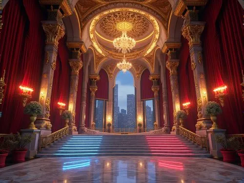 labyrinthian,hall of the fallen,capitol,europe palace,ballroom,riviera,emporium,the throne,ornate room,theed,the palace,praetorium,palace,entrance hall,coronation,sansar,orpheum,grandeur,3d render,imperial crown,Photography,General,Realistic