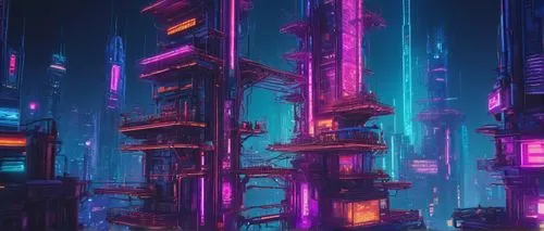 cybercity,futuristic landscape,metropolis,cyberpunk,cybertown,cyberia,cyberworld,fantasy city,colorful city,synth,cityscape,cyberscene,microdistrict,futuristic,areopolis,cyberport,polara,dystopian,hypermodern,scifi,Conceptual Art,Sci-Fi,Sci-Fi 27