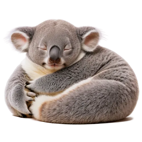 sleeping koala,koala,cute koala,koala bear,slothbear,marsupial,koalas,wombat,sleeping bear,cuddling bear,curled up,pygmy sloth,cute animal,stuffed animal,eucalyptus,baby sleeping,cangaroo,lun,gray animal,knuffig,Illustration,Vector,Vector 02