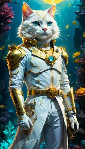 korin,miqdad,cat warrior,catterson,nekton,god of the sea,gatab,cathala,miqati,admiral,chevalier,cattan,kitterman,aquaman,eqecat,mmogs,felino,marine animal,gato,mordenkainen,Conceptual Art,Sci-Fi,Sci-Fi 05