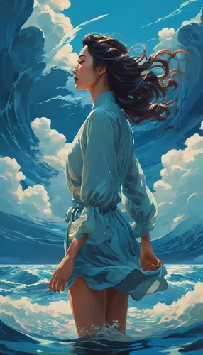 the wind from the sea,ocean,ocean background,wind wave,sea,ocean waves,mermaid background,sea breeze,god of the sea,ocean blue,world digital painting,the sea maid,adrift,blue hawaii,the endless sea,submerged,the sea,exploration of the sea,winds,tidal wave,Photography,General,Cinematic