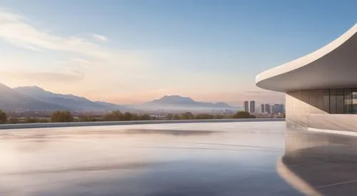 futuristic art museum,roof landscape,futuristic architecture,modern architecture,exposed concrete,flat roof,jewelry（architecture）,dunes house,soumaya museum,modern house,sochi,archidaily,swiss house,calatrava,mercedes-benz museum,luxury property,beautiful buildings,marble palace,architecture,futuristic landscape