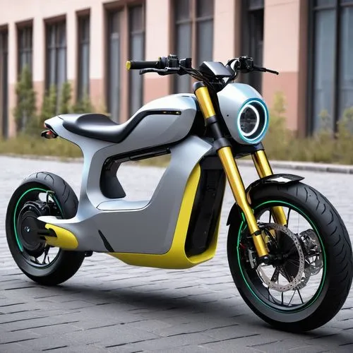 electric small bike design with future style and equipped with suspension,electric motorcycle,electric scooter,motorscooter,e bike,motor scooter,piaggio,kurimoto,miev,tatari,ofo,electric mobility,kymc