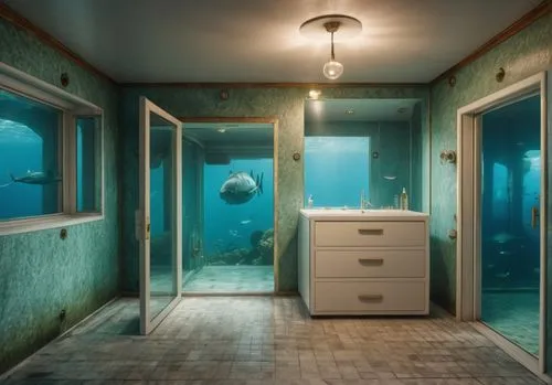 atlantic underwater city,ocean underwater,underwater playground,aquarium decor,aqua studio,fish tank,undersea,underwater background,under sea,house of the sea,submerged,luxury bathroom,submersible,aqu