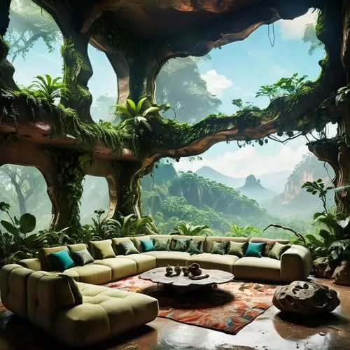 ecotopia,fractal environment,environments,terrarium,livingroom,living room,mushroom landscape,skylands,cloudland,hinterlands,vivarium,futuristic landscape,breakfast room,stereocenter,graecorum,tearaway,sitting room,uncharted,dandelion hall,arenanet,Photography,Artistic Photography,Artistic Photography 05