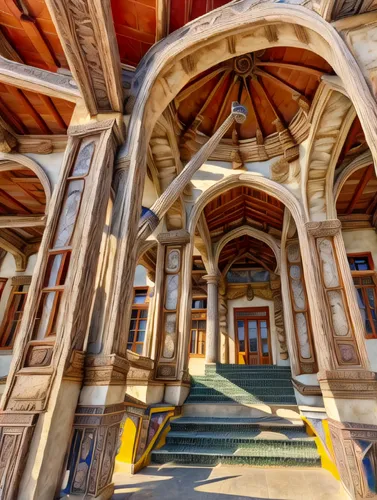 peles castle,lello,sinaia,rila monastery,shepstone,altgeld,western architecture,mariazell,otago,porticos,archways,entranceways,gstaad,pontresina,toplice,teplice,sheldonian,wernigerode,entranceway,loggia