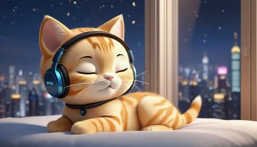 listening to music,listening,cartoon cat,tom cat,cute cartoon image,the listening,hearing,felidae,listening to coach,music player,cat cartoon,night administrator,cat vector,cute cartoon character,wireless headset,tabby cat,headphone,ringing in the ears,hi-fi,she-cat,Unique,3D,3D Character