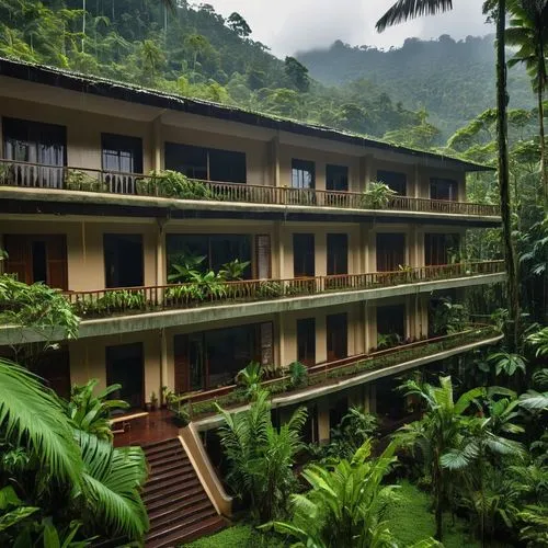 hotel complex,elderhostel,tanoa,hotel hall,amanresorts,manoa,Photography,General,Realistic