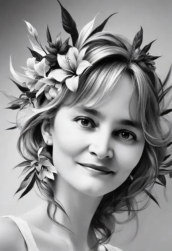 portrait background,girl portrait,photo painting,world digital painting,romantic portrait,diwata,girl in a wreath,woman portrait,fantasy portrait,girl in flowers,floricienta,digital painting,custom portrait,a charming woman,illustrator,rosalinda,young girl,krita,digital art,clytie,Digital Art,Line Art