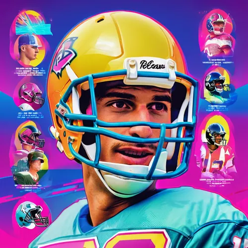 quarterback,sports collectible,football helmet,80s,six-man football,american football,hue,helmet,nfl,magazine cover,gridiron football,super bowl,national football league,1980s,helmets,eight-man football,sports game,pigskin,sprint football,1980's,Conceptual Art,Sci-Fi,Sci-Fi 28