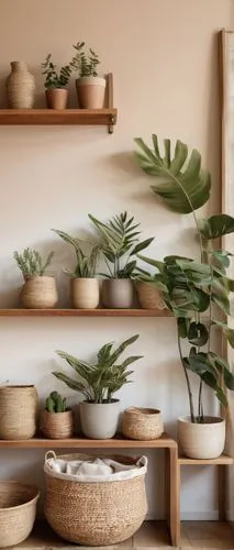 house plants,houseplants,bamboo plants,ikebana,wooden shelf,houseplant,dracaena,plants in pots,philodendron,homewares,money plant,wooden buckets,shelves,hawaii bamboo,hanging plants,bamboo curtain,wisteria shelf,sansevieria,bamboo frame,hostplants,Illustration,Retro,Retro 07