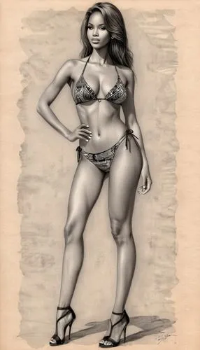 shawnna,ashanti,latavia,latell,trina,female body,african american woman,pencil drawings,vintage drawing,sharmell,charcoal drawing,rasheeda,pin-up girl,pin-up model,graphite,chrisette,lisaraye,baartman,charcoal,monifa,Illustration,Black and White,Black and White 30