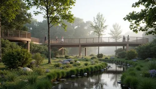 riverwood,3d rendering,render,streamwood,landscape design sydney,renderings,landscaped,landscape designers sydney,wooden bridge,streamside,nature garden,3d rendered,riverbank,riverside,garden pond,river bank,netherwood,cryengine,wetland,riftwar