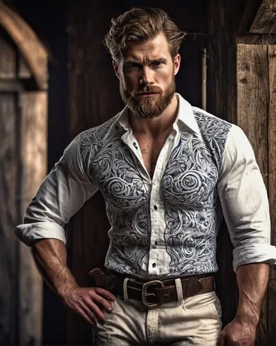 ruggedly,bjornsson,waistcoat,branagh,volstagg,waistcoats,vollard,thorbjorn,waldau,barret,thore,cravat,hennig,wightman,bohannon,hemsworth,hanhardt,sanderford,blacksmith,hrothgar,Illustration,Black and White,Black and White 11