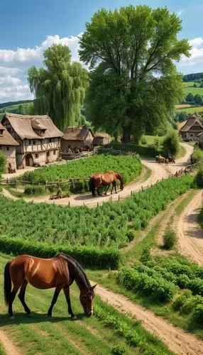 maramures,bucolic,farm landscape,rural landscape,countryside,agricultural scene,farm background,ranchland,agricultural,pasture,horse herder,livestock farming,equines,pastureland,hay horse,alpine pastures,green landscape,horse herd,pastoral,forages,Photography,General,Realistic