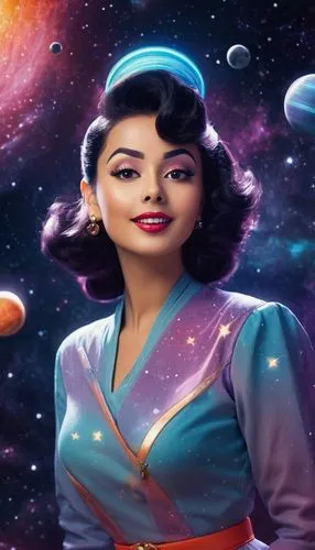 cosmogirl,astrobiologist,tretchikoff,astronema,cosmologist,cosmos,Conceptual Art,Sci-Fi,Sci-Fi 30