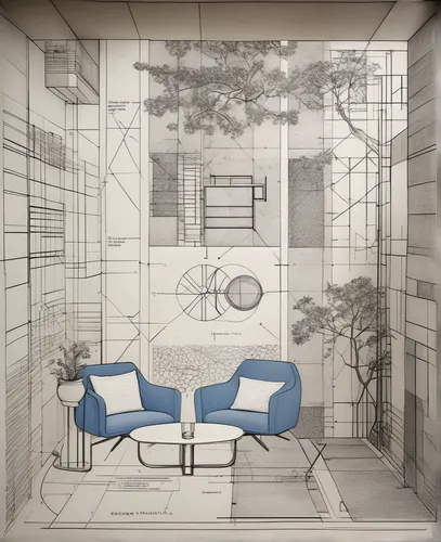 3d rendering,japanese-style room,art deco background,room divider,hallway space,interior design,an apartment,interiors,study room,archidaily,apartment,rest room,house drawing,garden design sydney,fram